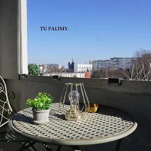 Jaworski Apartament's - Deluxe 40m2 Centrum Balkon Typu Loggia Z Widokiem Na - Fv Apartament Wrocław